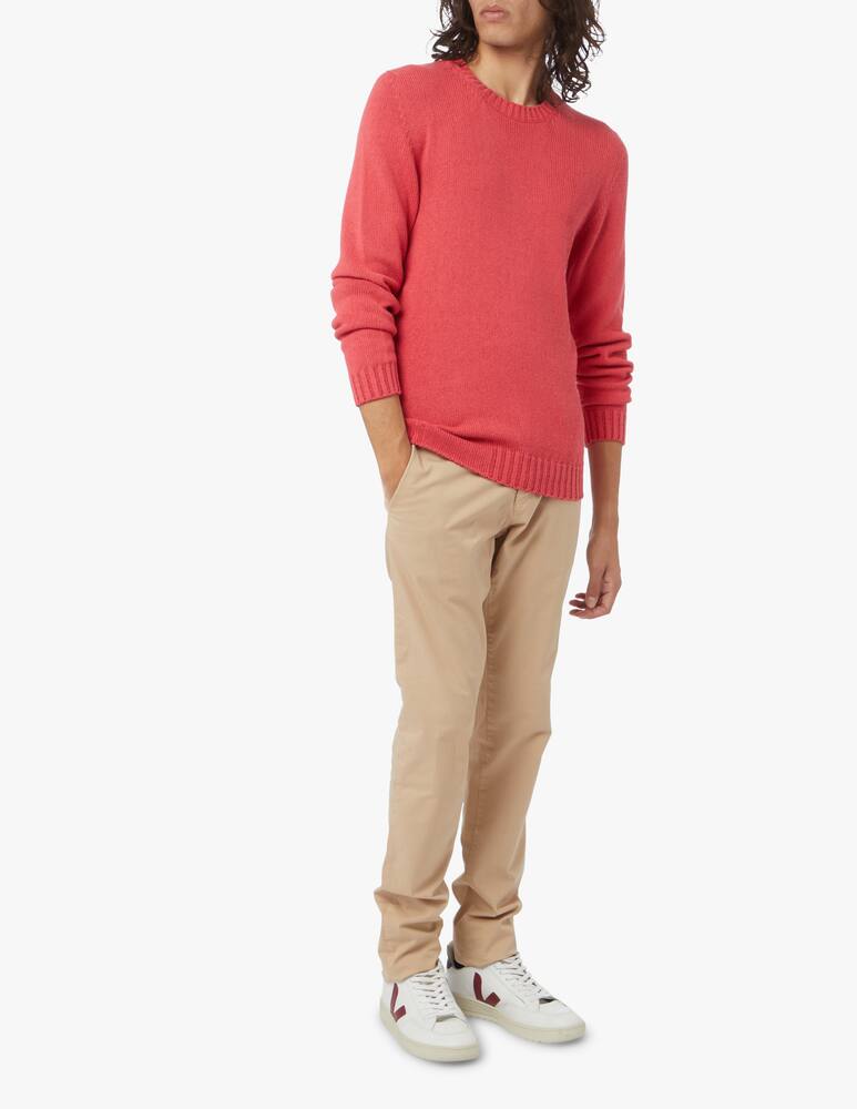 rinascente Scaglione Silk roundneck sweater - red