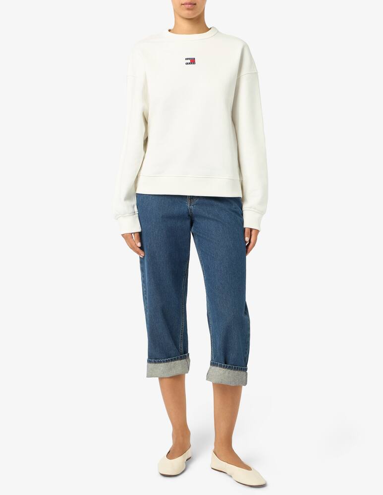 rinascente Tommy Jeans Logo crewneck sweatshirt