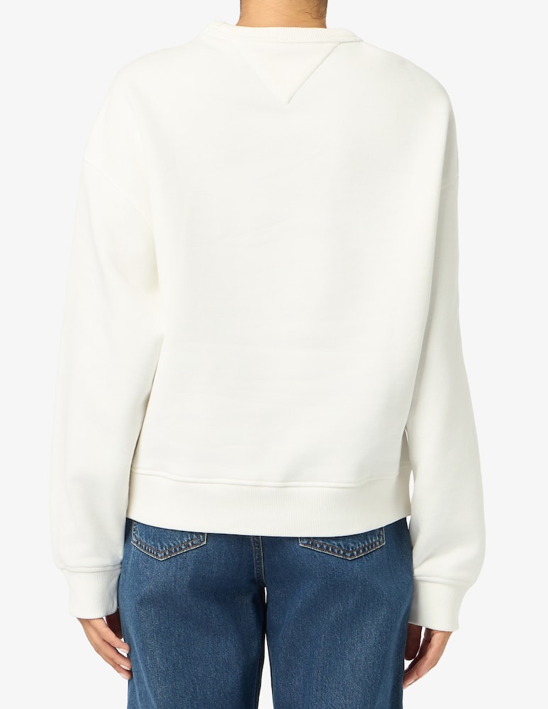 rinascente Tommy Jeans Logo crewneck sweatshirt
