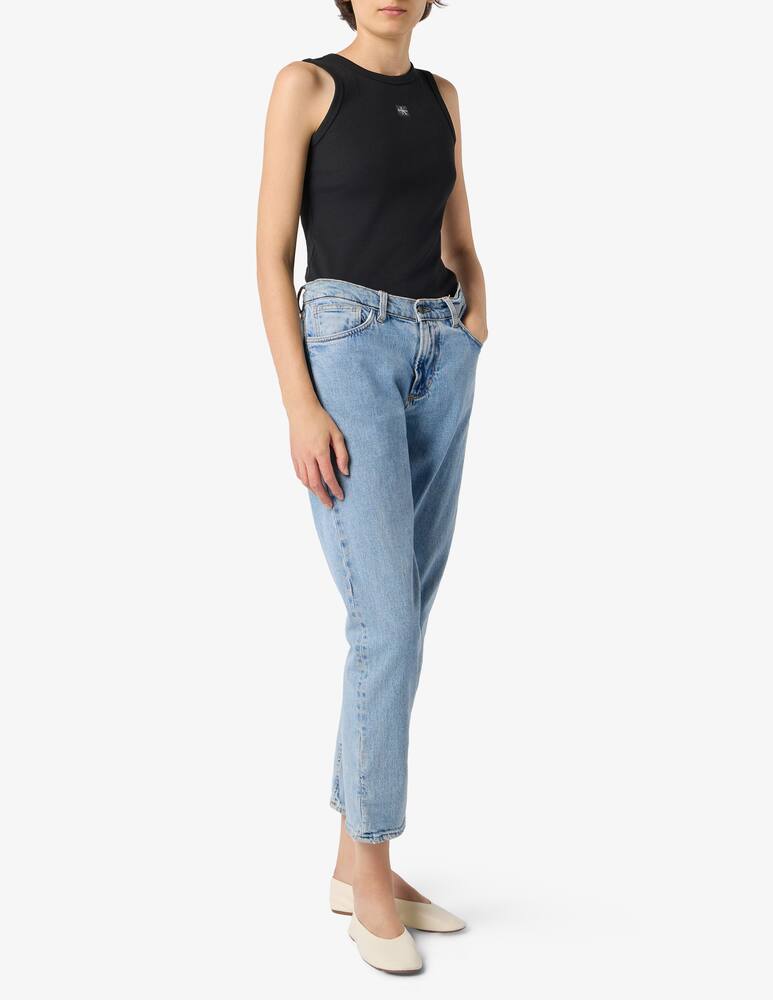 rinascente Calvin Klein Jeans Canotta a costine con logo