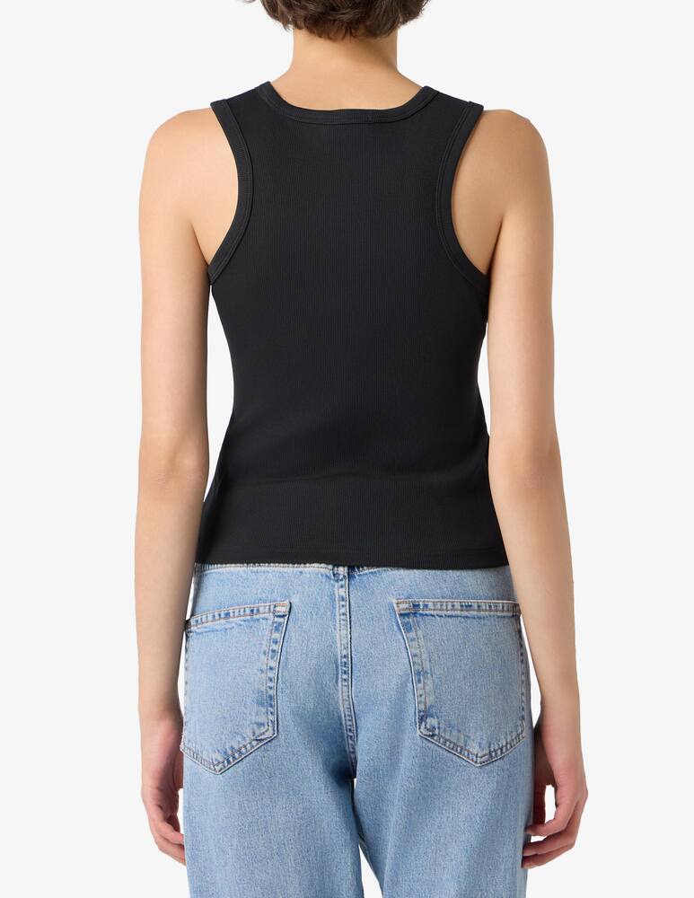 rinascente Calvin Klein Jeans Canotta a costine con logo
