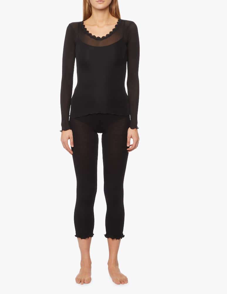 Lisanza Wool and silk leggings - picture 2 Lisanza Wool and silk leggings - picture 2