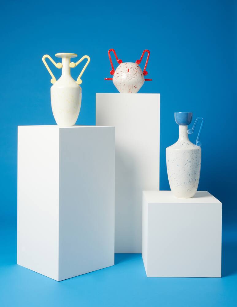 rinascente Stella Orlandino Nestoris handcrafted vase - Multi