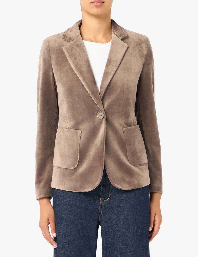 rinascente Elizabeth Ascot Velvet blazer