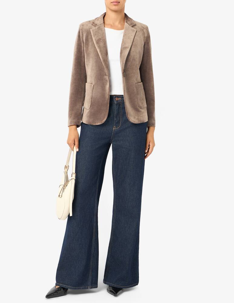 rinascente Elizabeth Ascot Velvet blazer