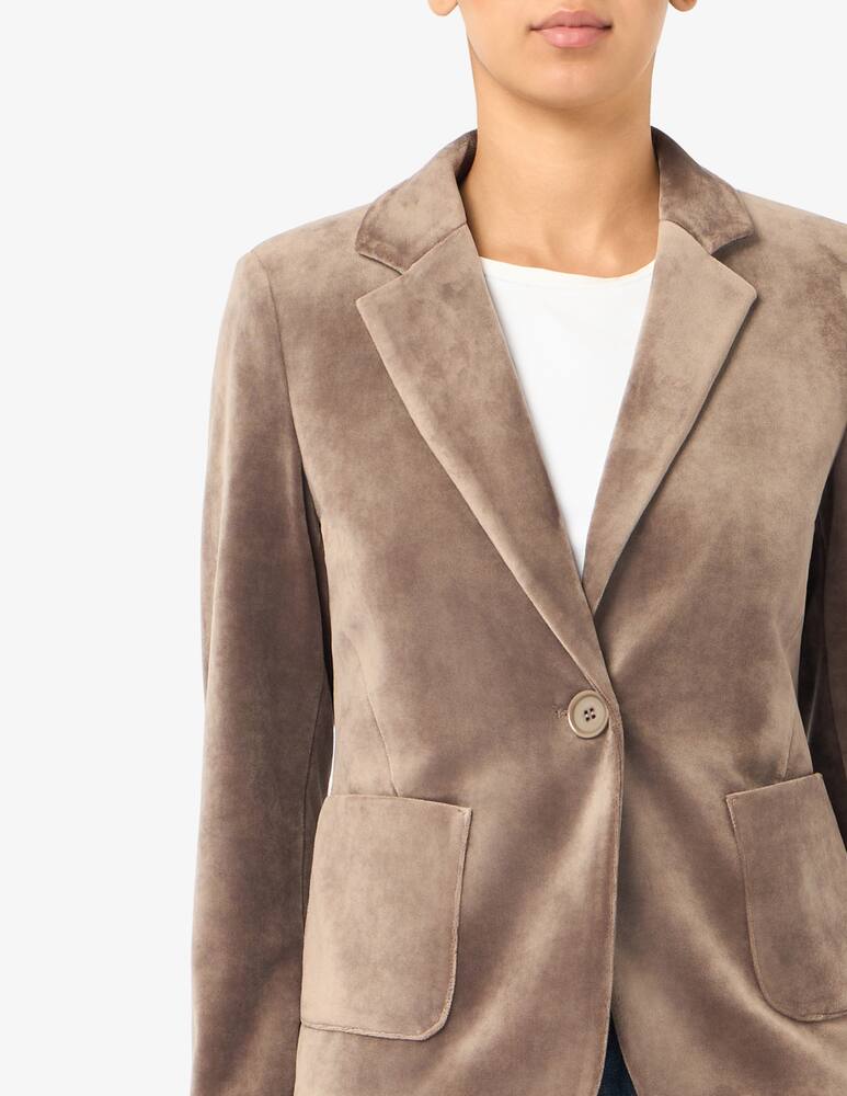 rinascente Elizabeth Ascot Velvet blazer