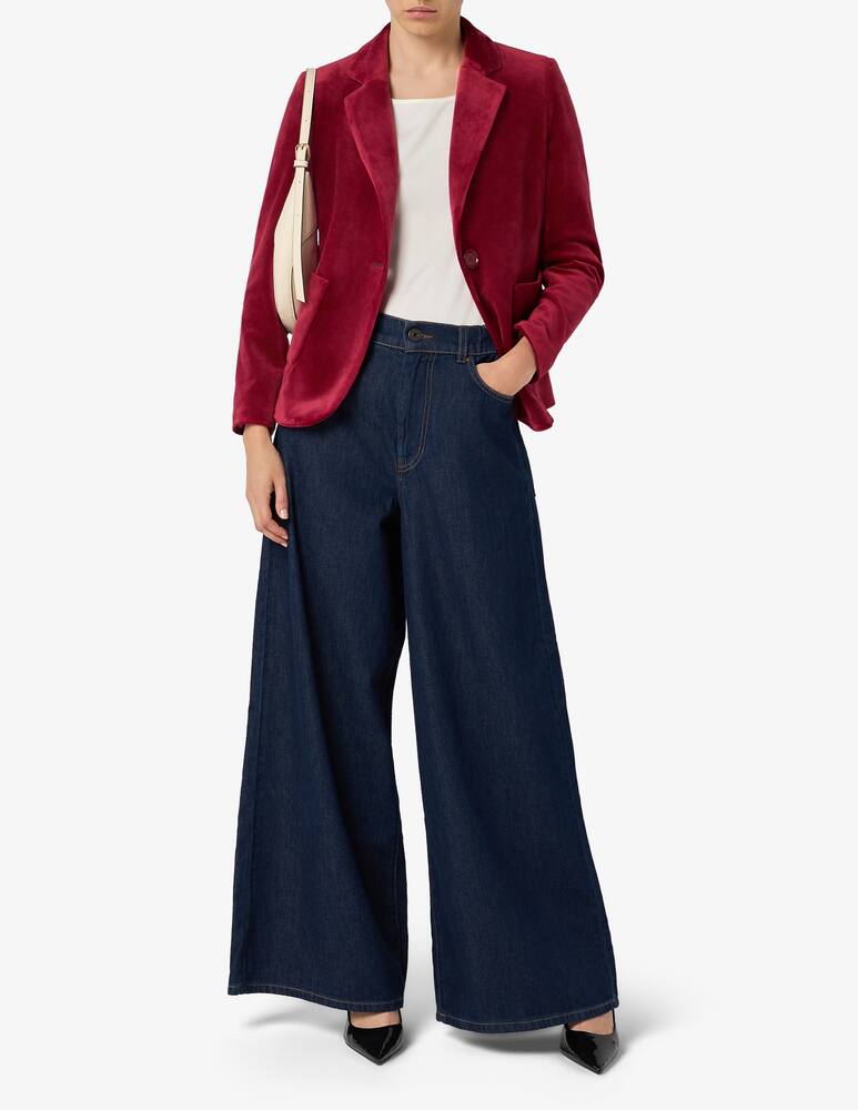rinascente Elizabeth Ascot Velvet blazer