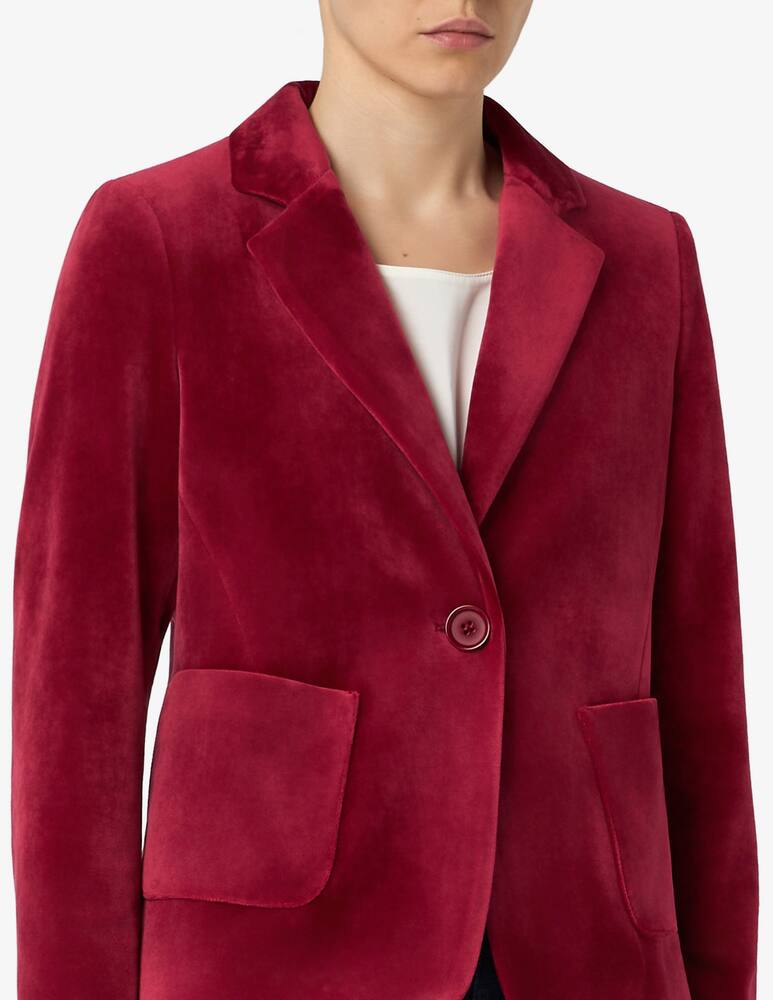 rinascente Elizabeth Ascot Velvet blazer