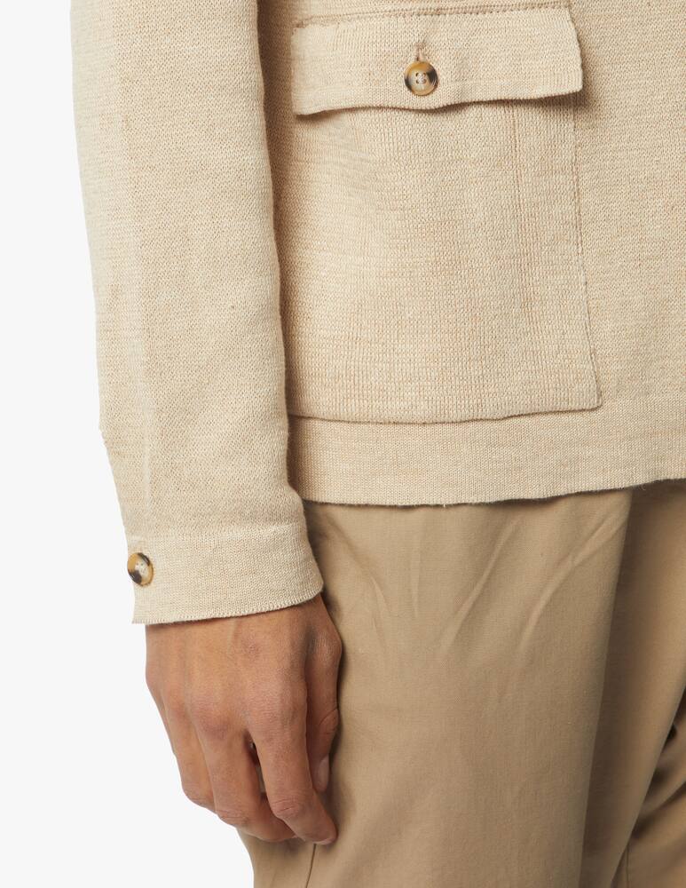 rinascente Artknit Studios The linen knit overshirt