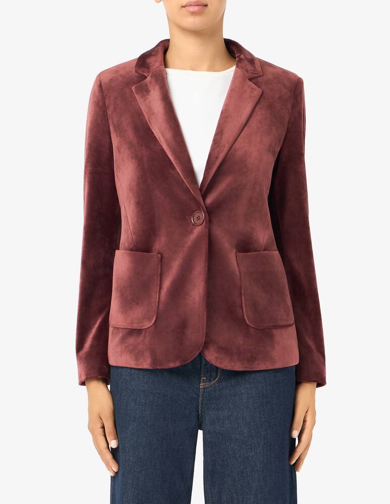 rinascente Elizabeth Ascot Velvet blazer