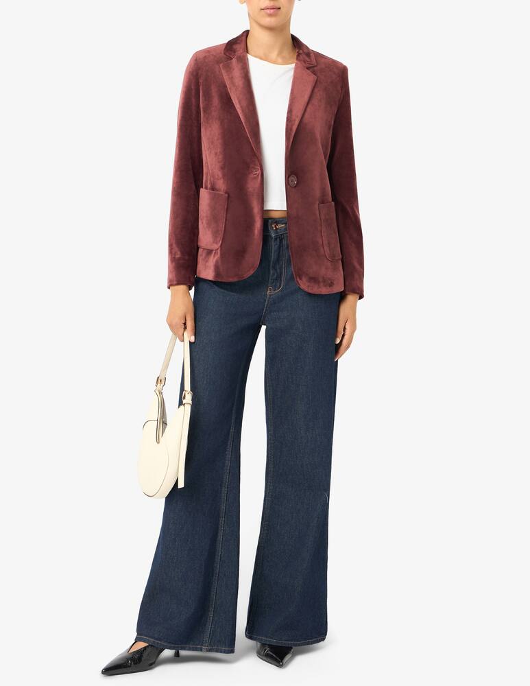 rinascente Elizabeth Ascot Velvet blazer