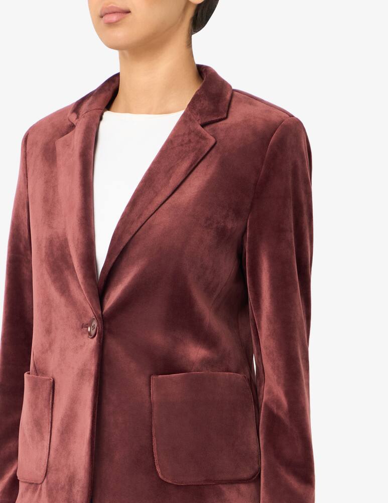 rinascente Elizabeth Ascot Velvet blazer