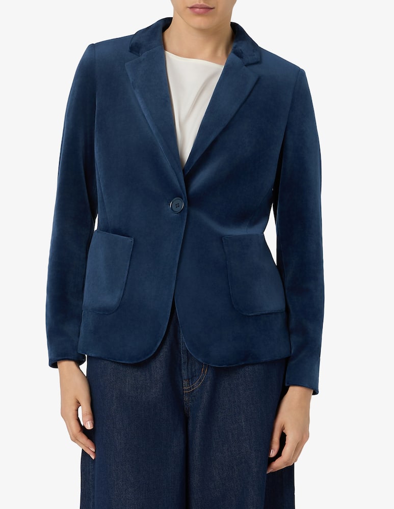 rinascente Elizabeth Ascot Velvet blazer