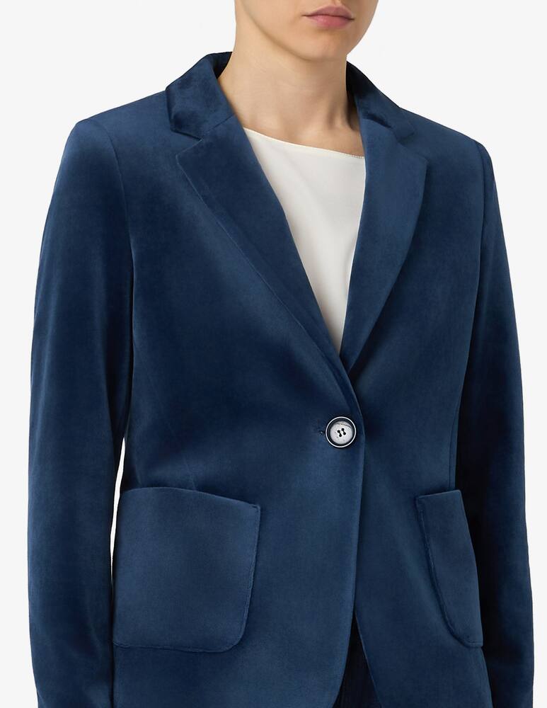 rinascente Elizabeth Ascot Velvet blazer
