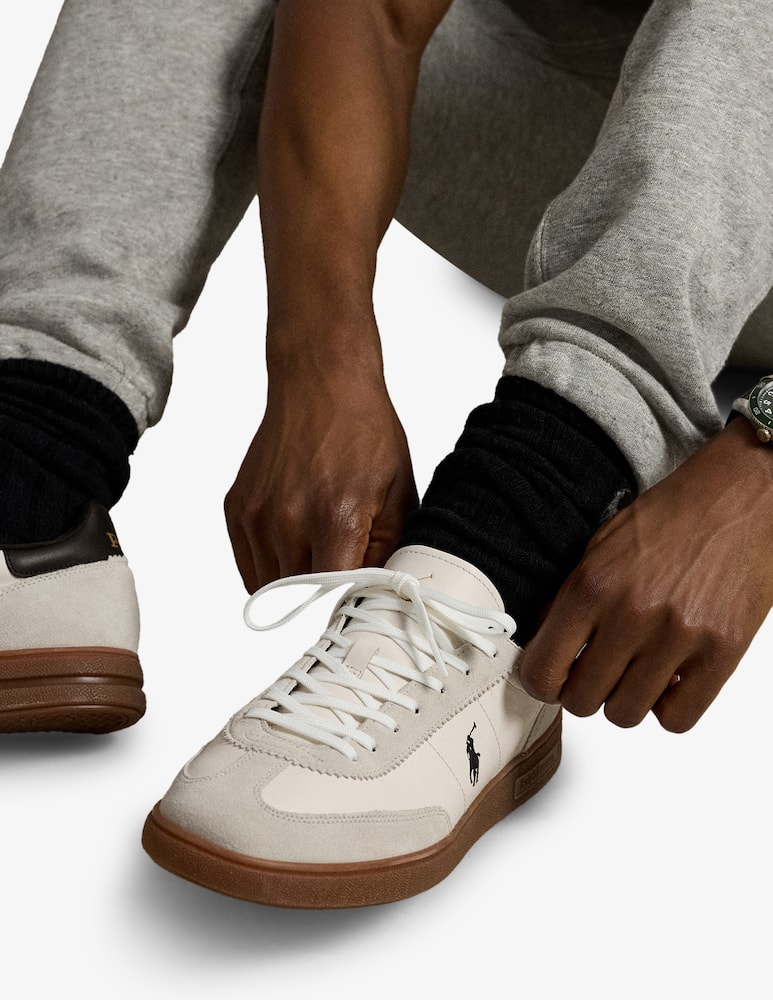 rinascente Polo Ralph Lauren Sneakers low top in suede Bedford
