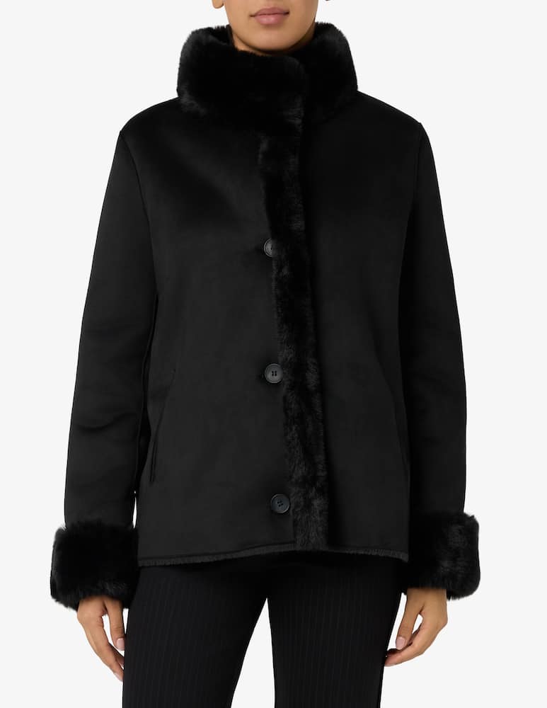Elizabeth Ascot Faux fur jacket - picture 1 Elizabeth Ascot Faux fur jacket - picture 1