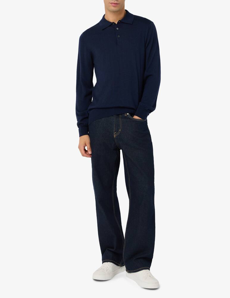 rinascente Rinascente Collection Polo maniche lunghe in lana seta e cashmere