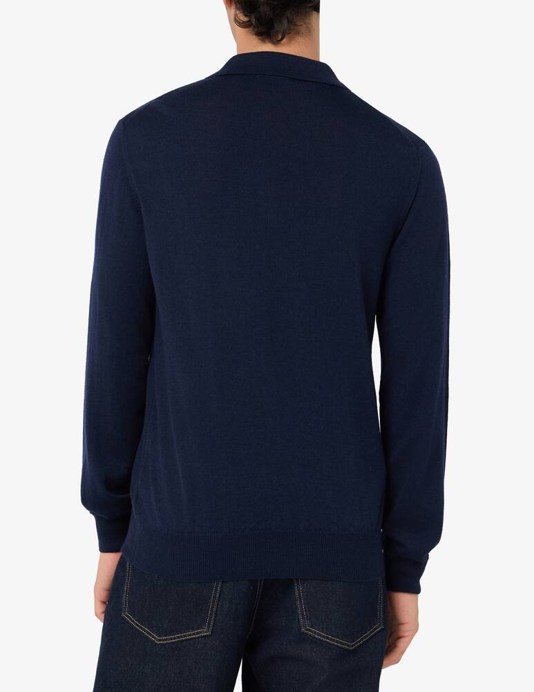 rinascente Rinascente Collection Polo maniche lunghe in lana seta e cashmere