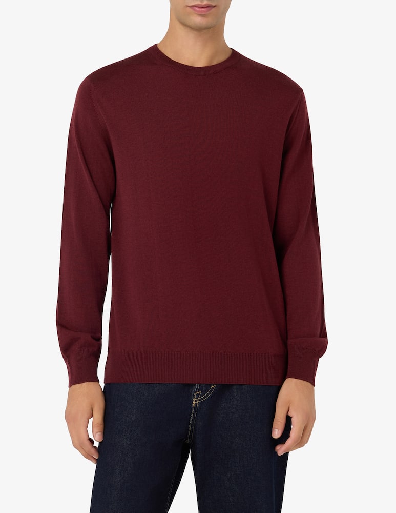 Rinascente Collection Maglia girocollo in lana seta e cashmere - immagine 1