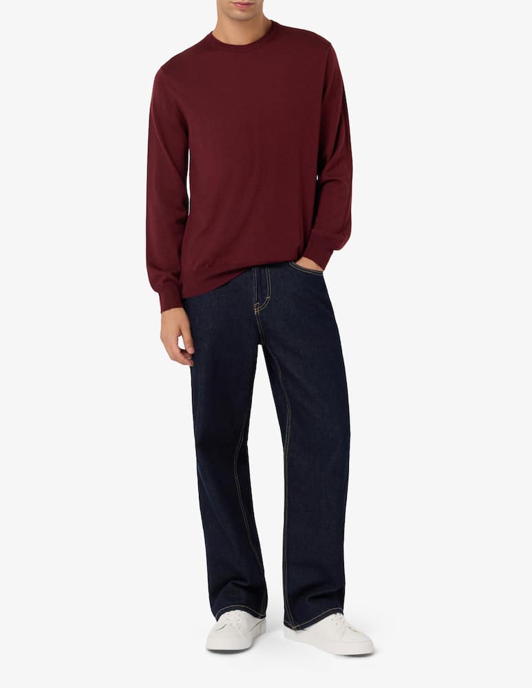 Rinascente Collection Maglia girocollo in lana seta e cashmere - immagine 2