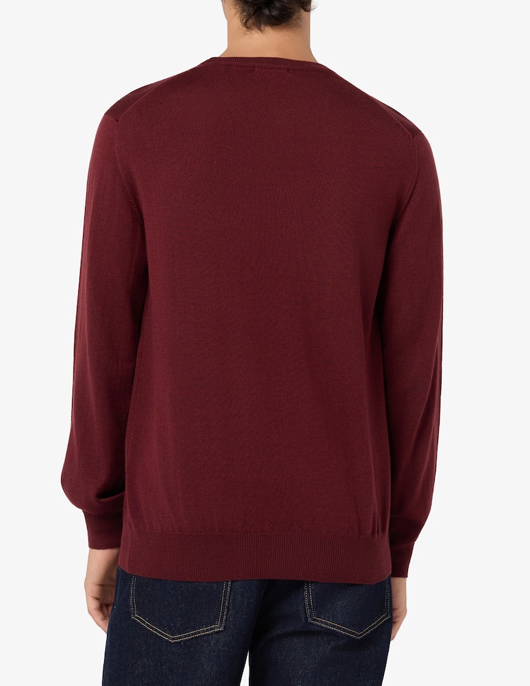 Rinascente Collection Maglia girocollo in lana seta e cashmere - immagine 3