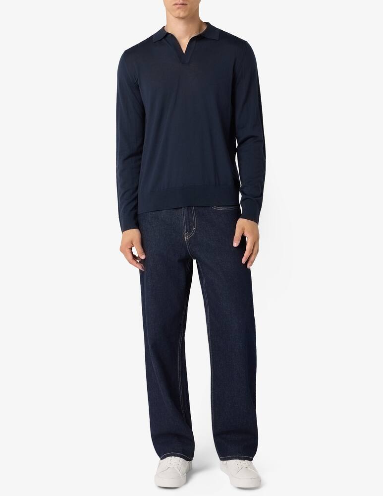 rinascente Rinascente Collection Merino long-sleeve polo jumper