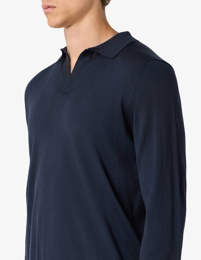 rinascente Rinascente Collection Merino long-sleeve polo jumper