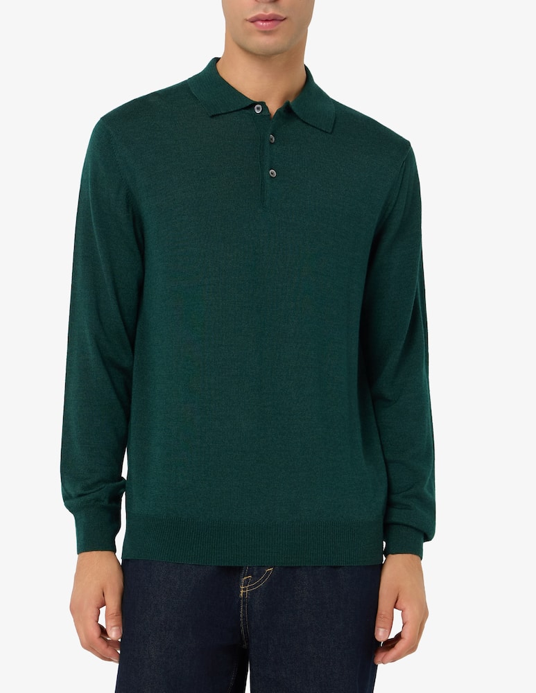 Rinascente Collection wool silk polo shirt - picture 1 Rinascente Collection wool silk polo shirt - picture 1