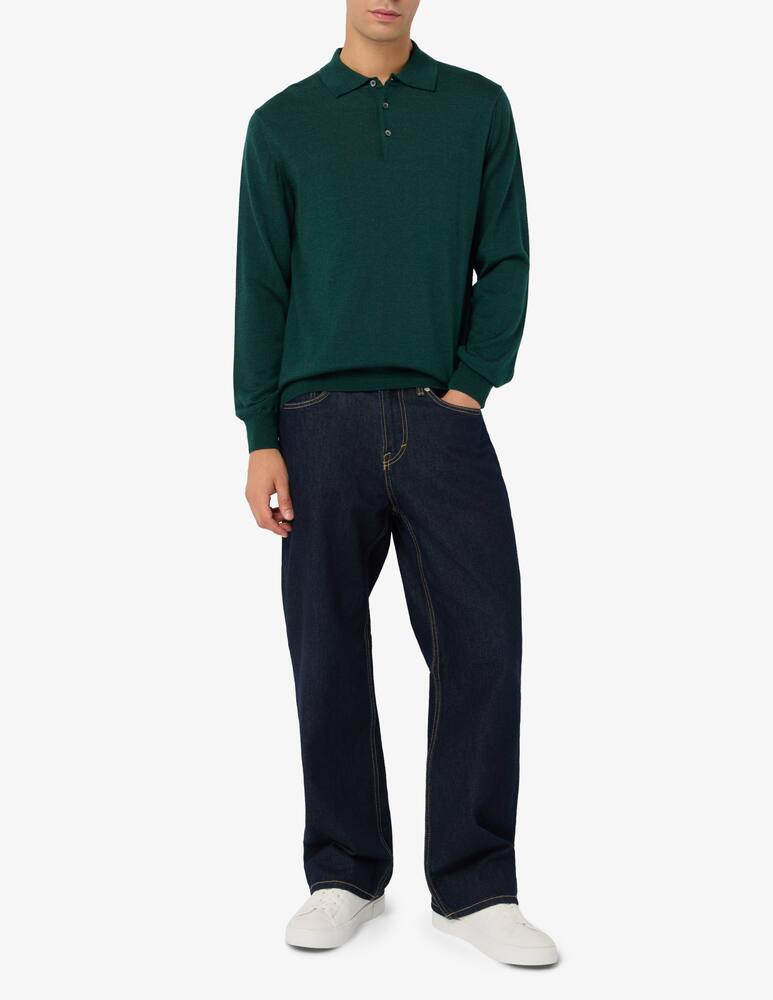 rinascente Rinascente Collection Polo maniche lunghe in lana seta e cashmere