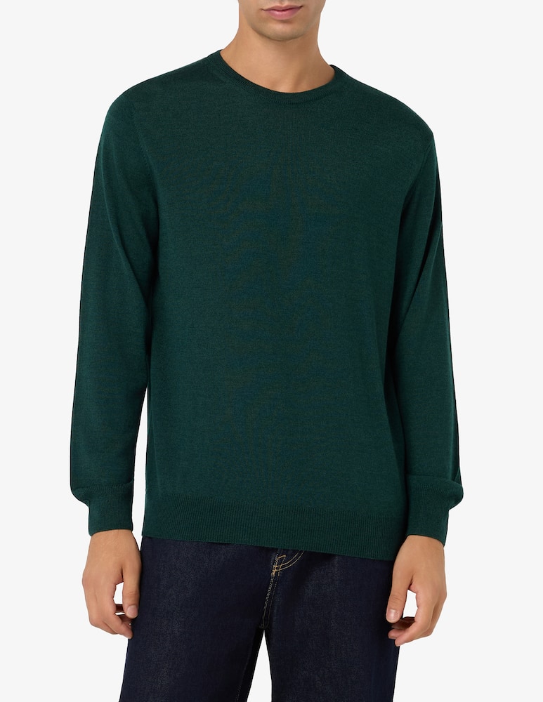Rinascente Collection Maglia girocollo in lana seta e cashmere - immagine 1 Rinascente Collection Maglia girocollo in lana seta e cashmere - immagine 1
