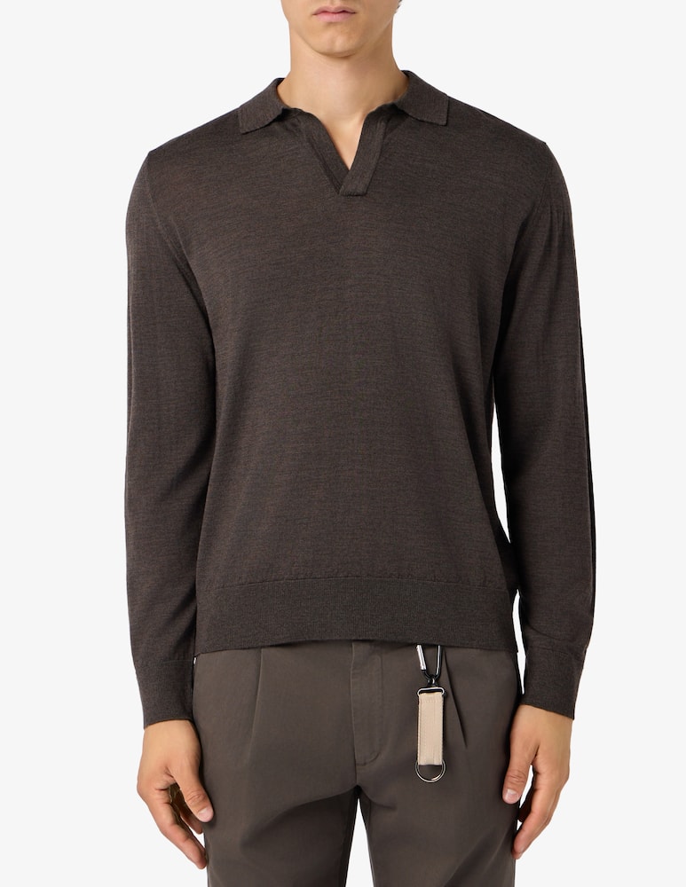 Rinascente Collection Merino polo jumper - picture 1