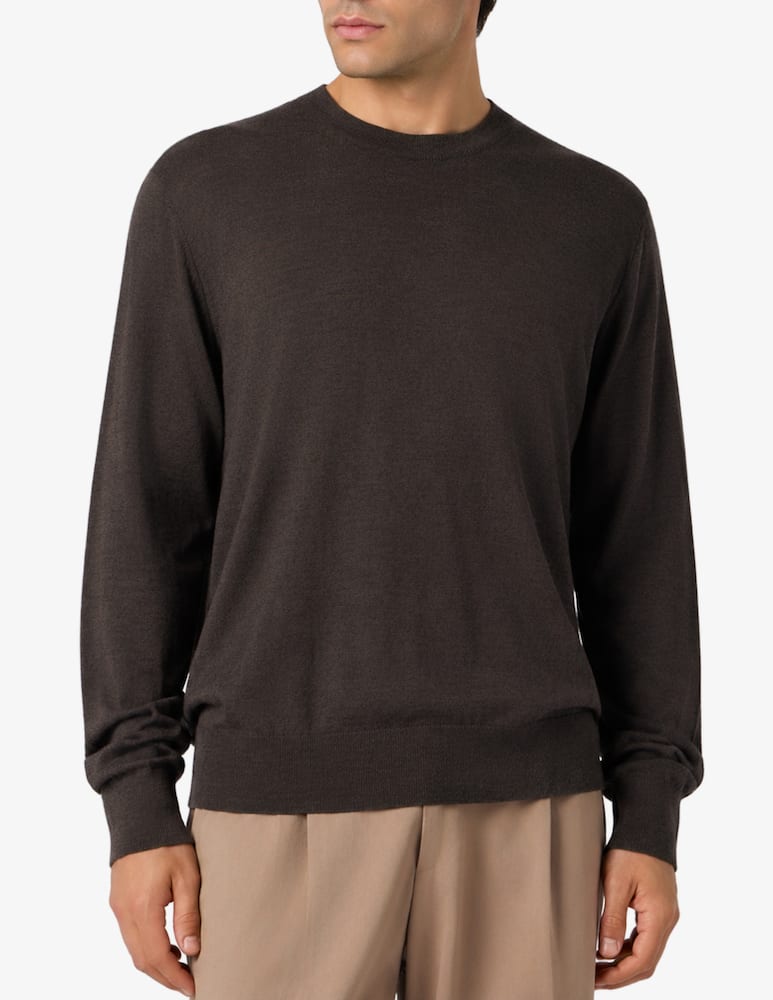 rinascente Rinascente Collection Maglia girocollo in lana merino extrafine