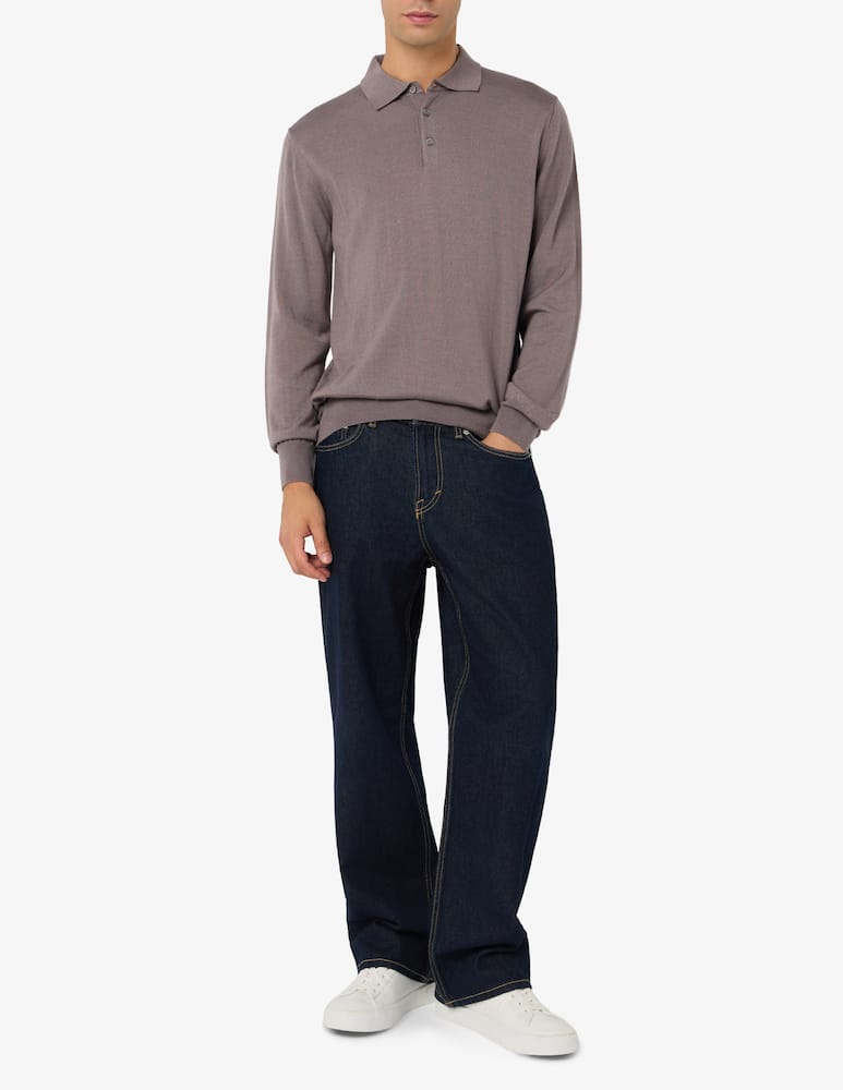 Rinascente Collection Wool-silk polo shirt - picture 2 Rinascente Collection Wool-silk polo shirt - picture 2