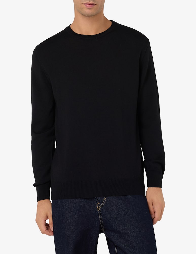Rinascente Collection Maglia girocollo in lana seta e cashmere - immagine 1 Rinascente Collection Maglia girocollo in lana seta e cashmere - immagine 1