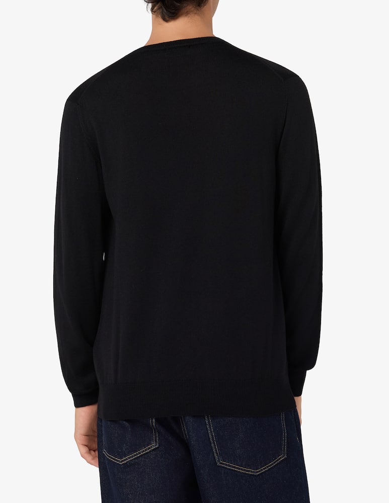 Rinascente Collection Maglia girocollo in lana seta e cashmere - immagine 3 Rinascente Collection Maglia girocollo in lana seta e cashmere - immagine 3