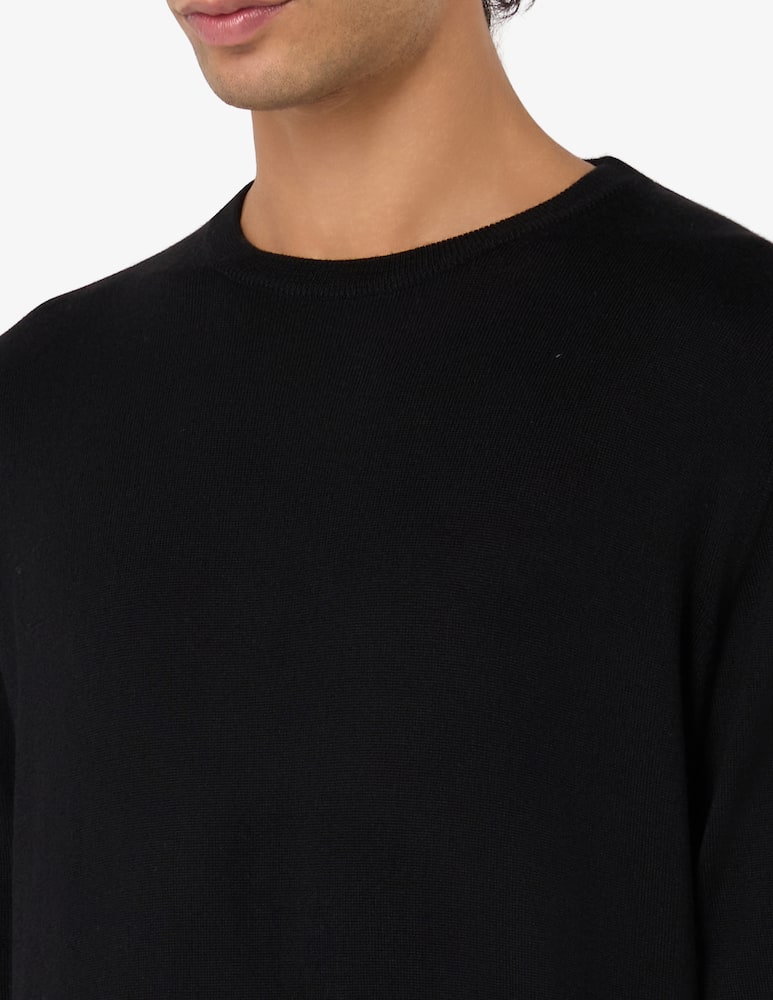 Rinascente Collection Maglia girocollo in lana seta e cashmere - immagine 4 Rinascente Collection Maglia girocollo in lana seta e cashmere - immagine 4
