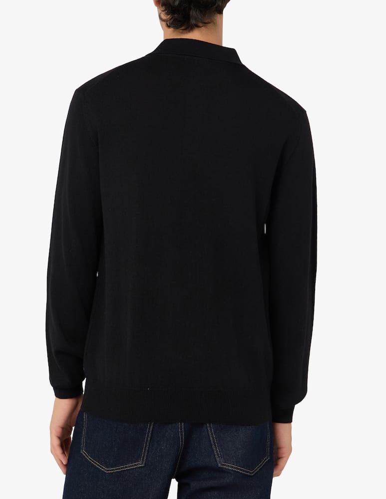 Rinascente Collection Polo maniche lunghe in lana seta e cashmere - immagine 3 Rinascente Collection Polo maniche lunghe in lana seta e cashmere - immagine 3