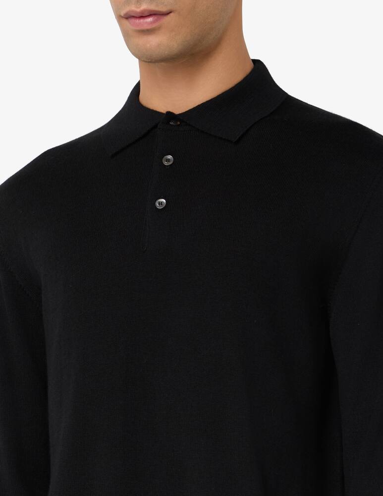 rinascente Rinascente Collection Polo maniche lunghe in lana seta e cashmere