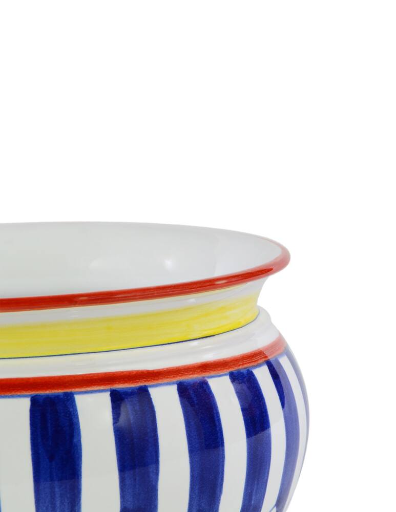 rinascente Duca di Camastra Cachepot Vaso Artigianale - Multicolor