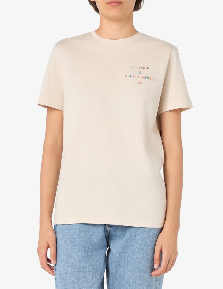 rinascente Linea Daria T-shirt gin tonic e vuoti di memoria
