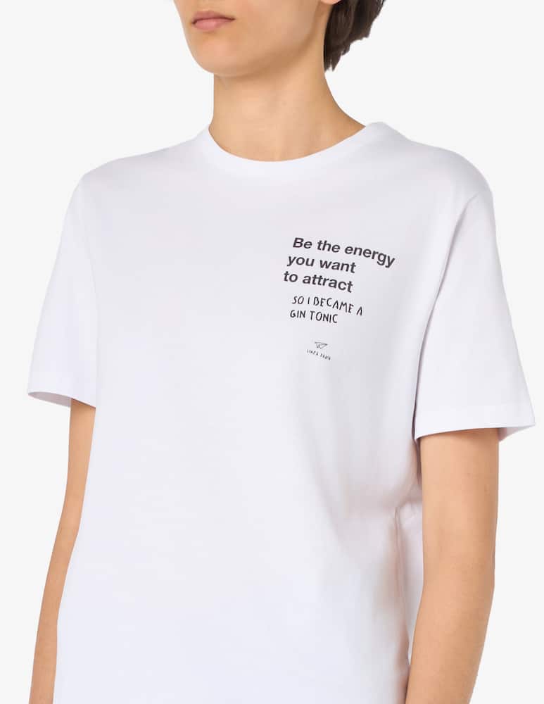 rinascente Linea Daria T-shirt be the energy you want to attract