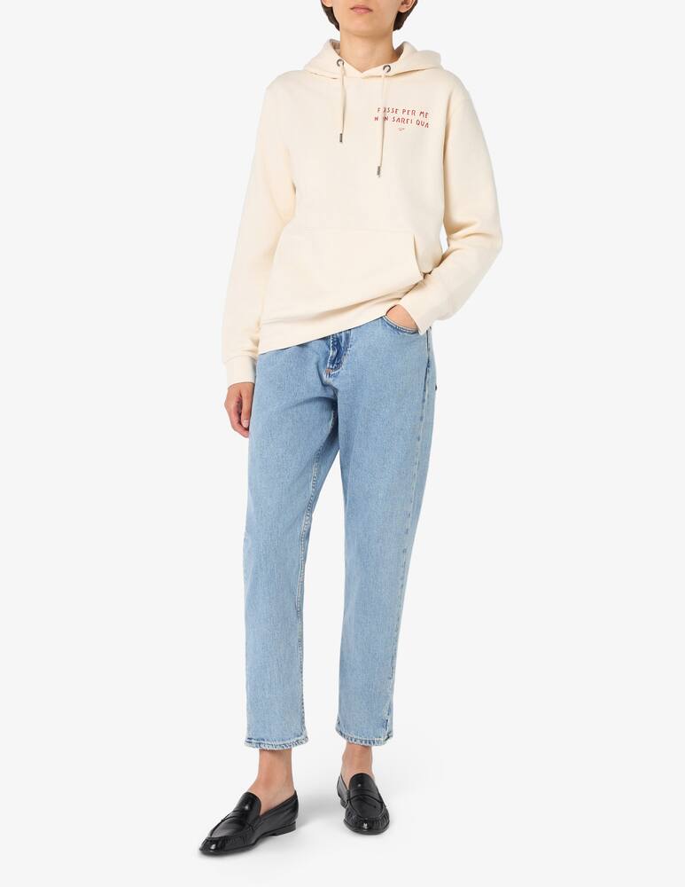 rinascente Linea Daria Hoodie with slogan print
