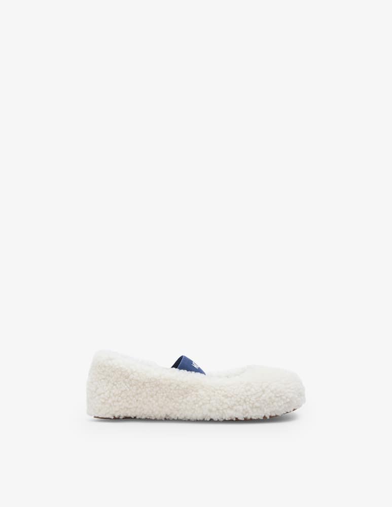 Moon Boot Shearling ballerina flats - picture 1