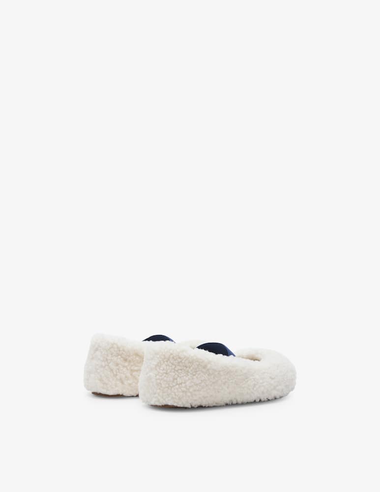 Moon Boot Shearling ballerina flats - picture 2