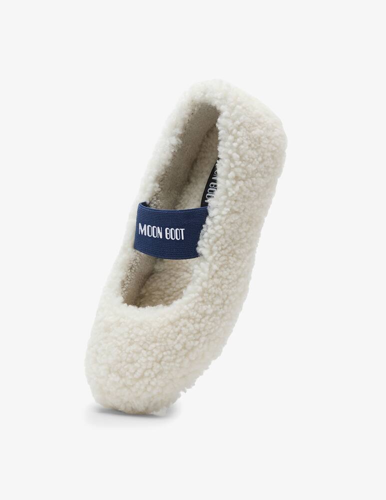 Moon Boot Shearling ballerina flats - picture 4