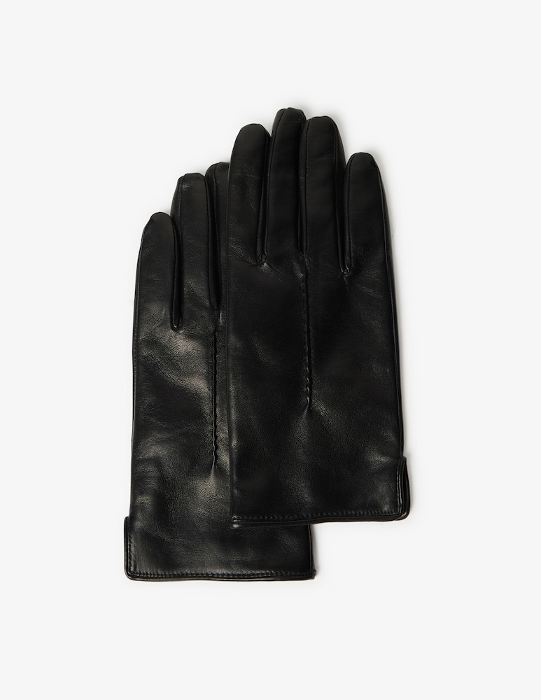 rinascente Pure Cashmere Guanti in pelle touch