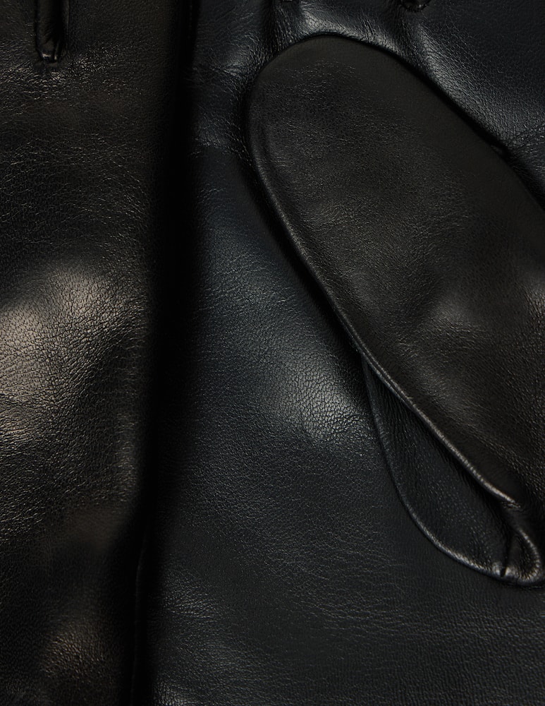 rinascente Pure Cashmere Guanti in pelle touch
