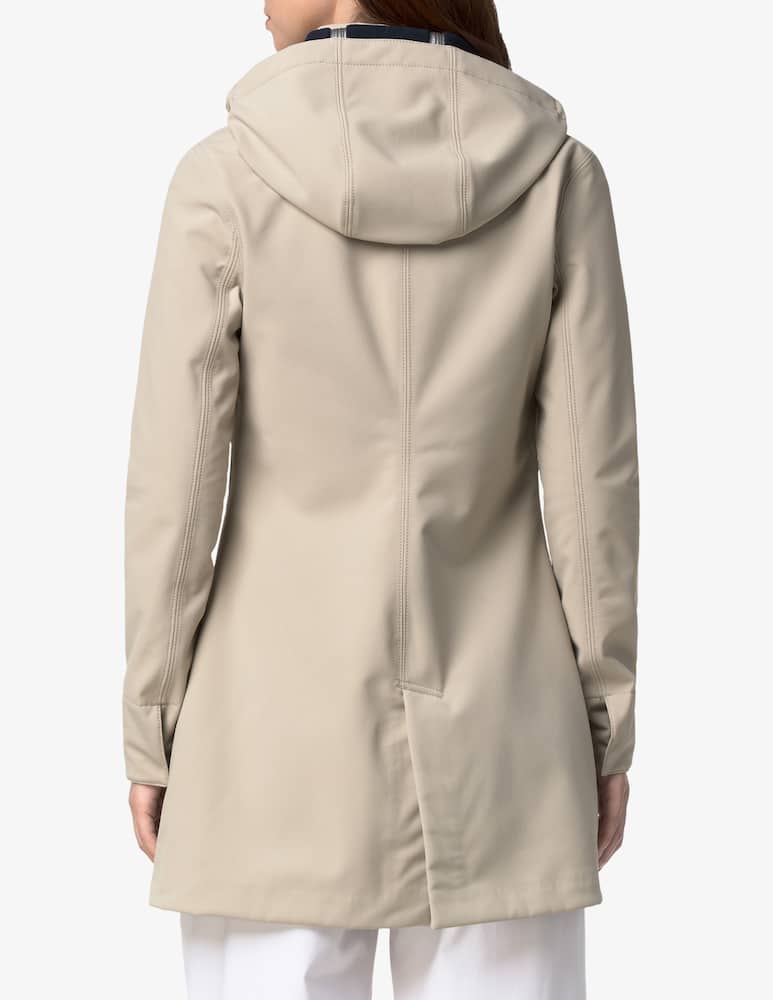 rinascente K-Way Bonded hooded coat Mathy