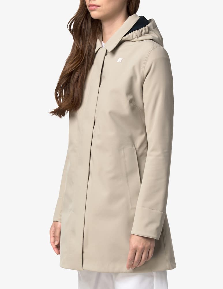 rinascente K-Way Bonded hooded coat Mathy
