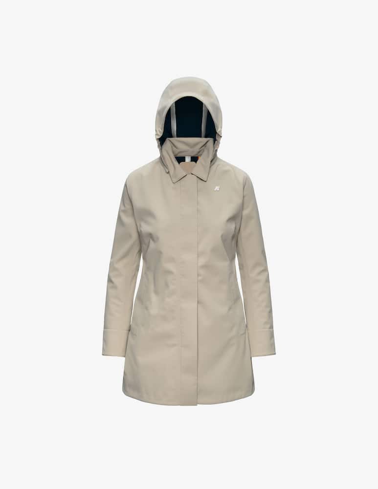 rinascente K-Way Bonded hooded coat Mathy